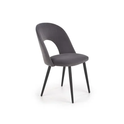 CHAIR K 384, GREY / BLACK